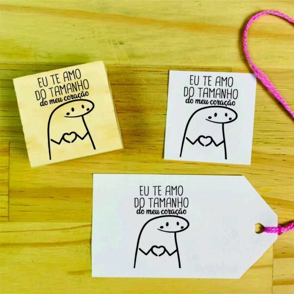 Kit Carimbos Embalagens Bento Cake Amor Tags Sacolas - Image 3